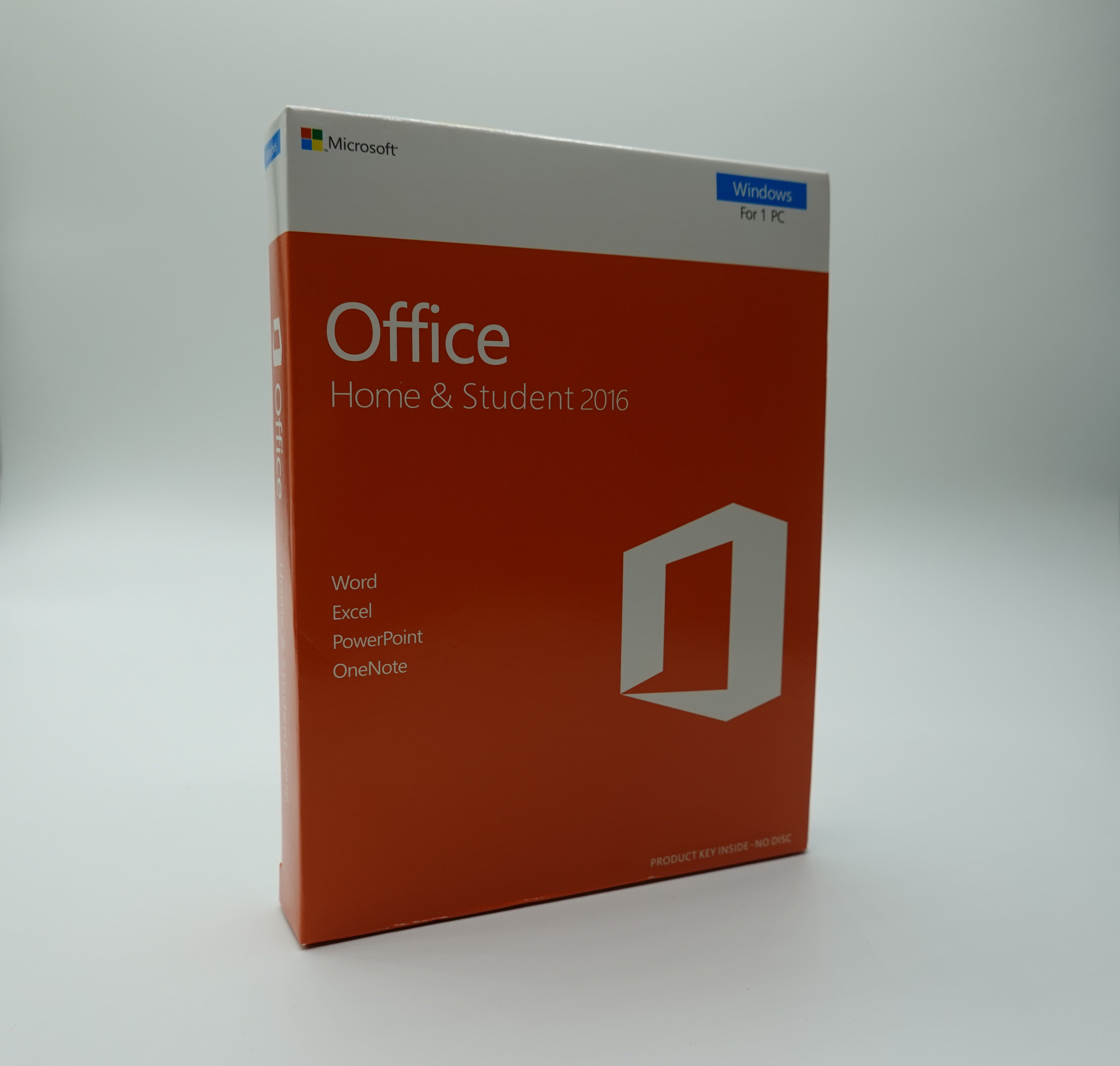 Microsoft Office Home & Student 2016 for Windows - Retail Box and Product Key Card