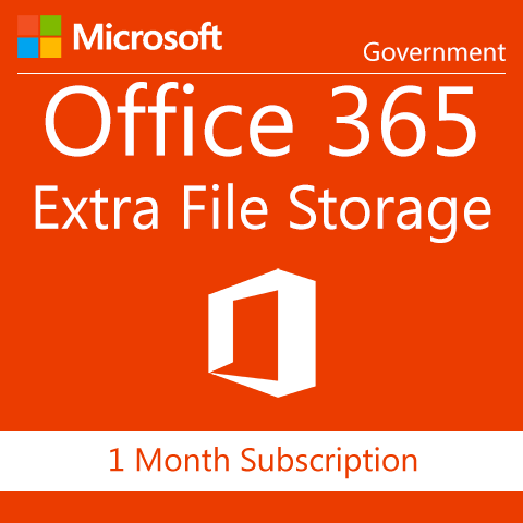 Microsoft Office 365 Extra File Storage - Government - Digital Maze