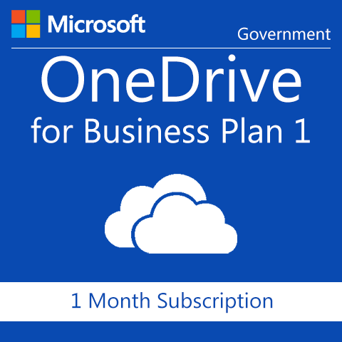 Microsoft OneDrive for Business Plan 1 - Government - Digital Maze