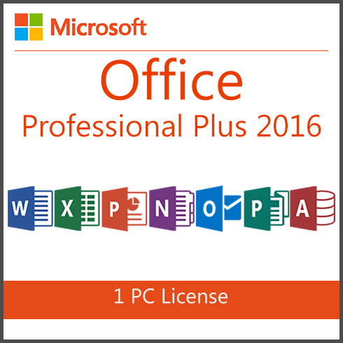 Microsoft Office Professional Plus 2016 - Full Version Microsoft Office Professional Plus 2016 - Full Version