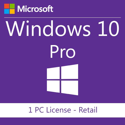 MICROSOFT Windows 10 Professional (1 PC/User, Lifetime) Latest 64 BIT/32  BIT - MICROSOFT 