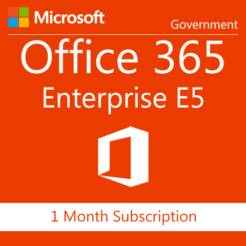 Microsoft Office 365 Enterprise E5 Without Audio Conferencing - Government - Digital Maze