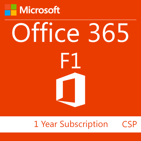 Microsoft Office 365 F1 - 1 Year Subscription - Digital Maze