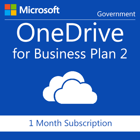 Microsoft OneDrive for Business Plan 2 - Government - Digital Maze