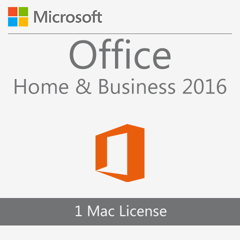 Microsoft Office For Mac Home & Business 2016 - Full Version