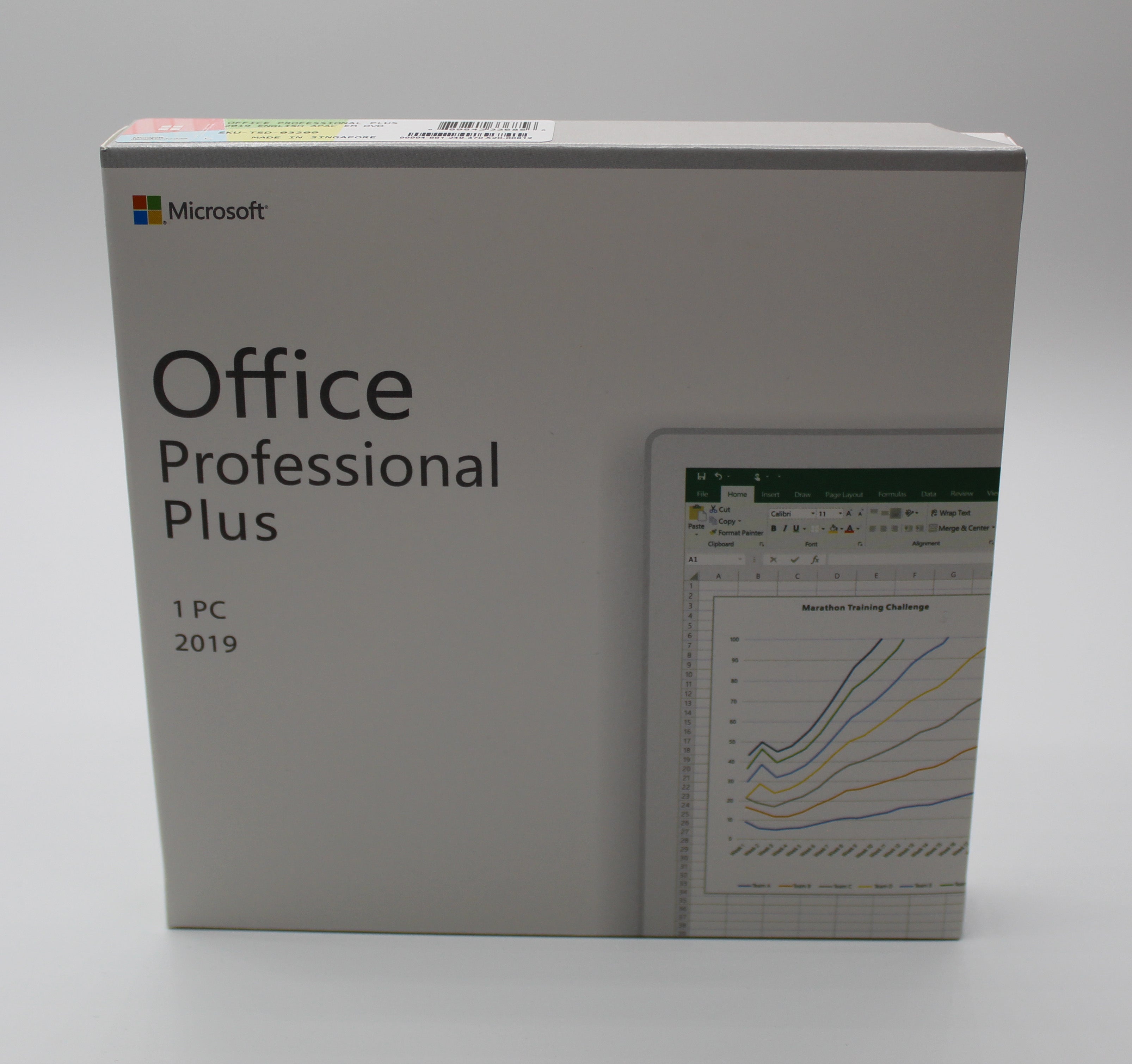 Microsoft Office Professional Plus 2019 - Box Pack - Installer DVD & product key