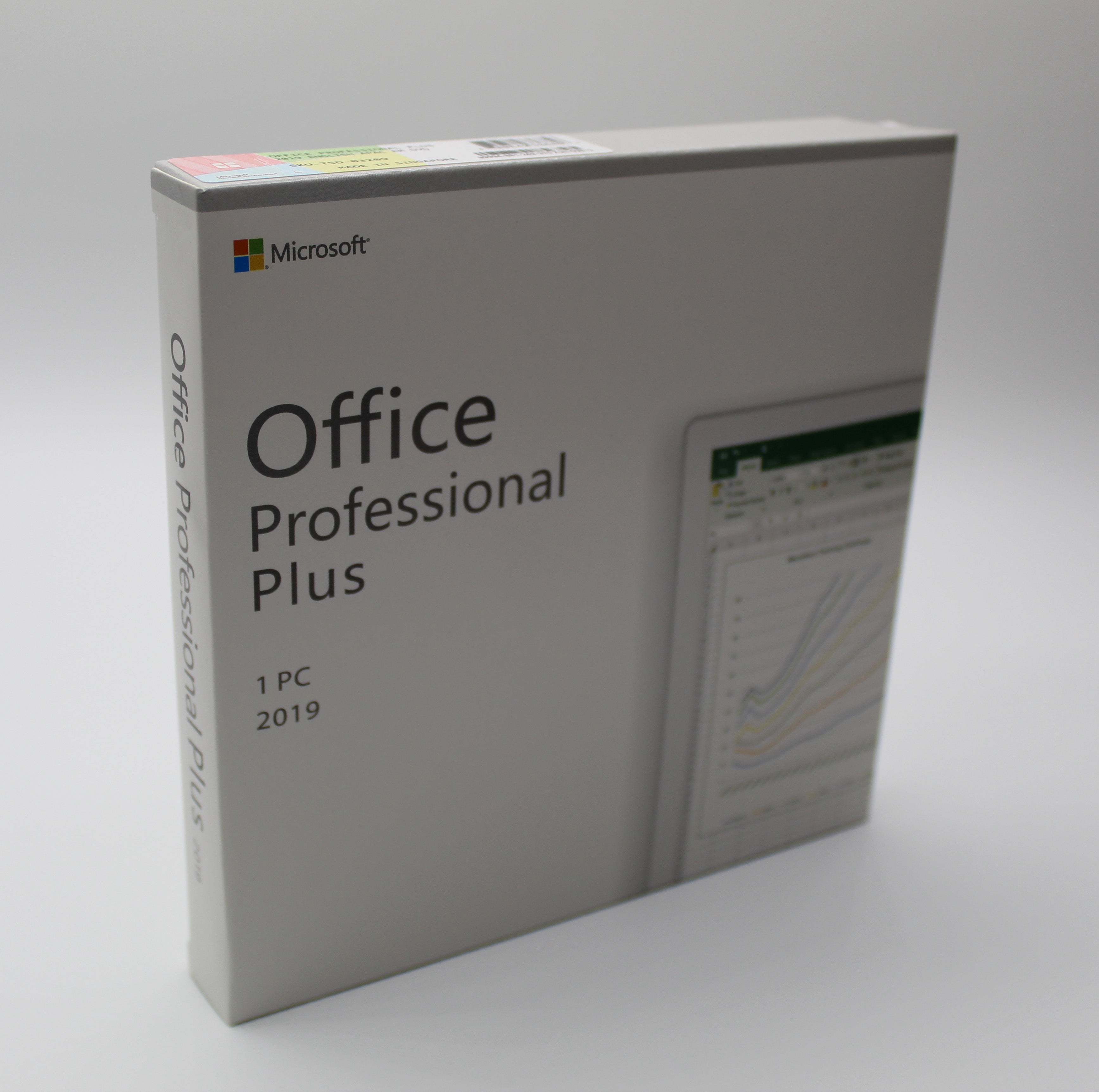 Microsoft Office Professional Plus 2019 - Box Pack - Installer DVD & product key