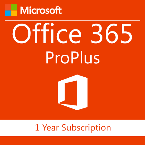 Microsoft Office 365 ProPlus - 1 Year Subscription - Digital Maze