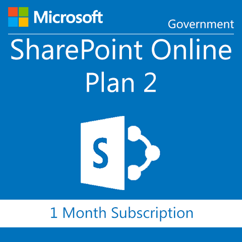 Microsoft SharePoint Online Plan 2 - Government - Digital Maze