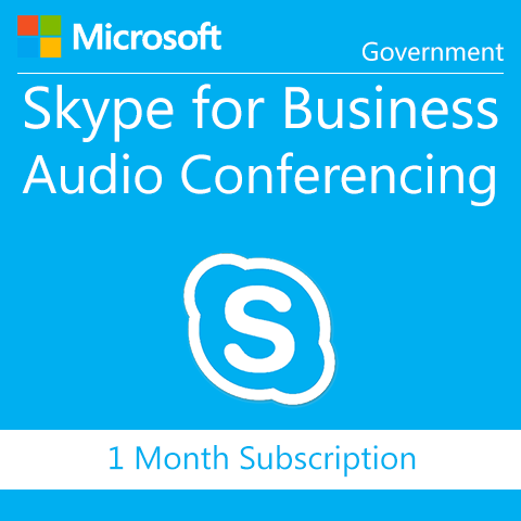 Microsoft Skype for Business Audio Conferencing - Government - Digital Maze