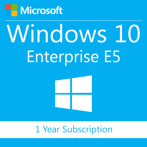 Microsoft Windows 10 Enterprise E5 with Advanced Threat Protection - 1 Year Subscription
