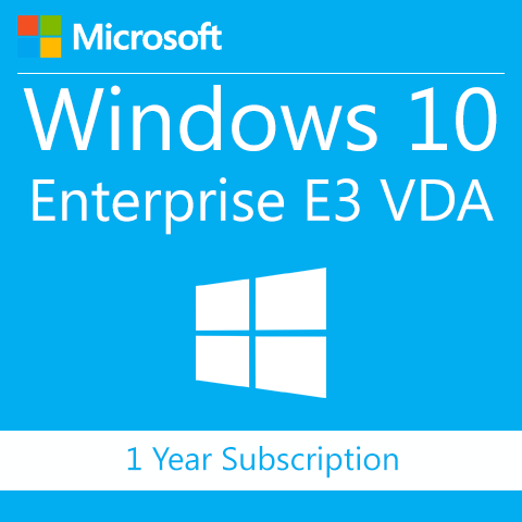 Microsoft Windows 10 Enterprise E3 VDA - 1 Year Subscription - Digital Maze